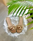 CLAQUETTES GOLDEN PALM ✨