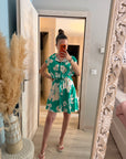 Robe chemisier motifs