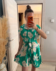 Robe chemisier motifs