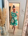Robe chemisier motifs