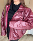 Blouson bordeaux