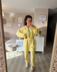 Ensemble jogging jaune