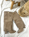 BOTTES HAUTES EN SUEDINE