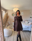 Robe courte évasée CHOCO