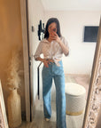 Jean brodé DENIM