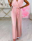 COMBINAISON PLISSĂE ROSE đž