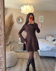 Robe courte évasée CHOCO