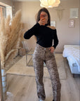 Jean bambi motifs foncés