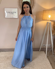 ROBE LONGUE BLEU CIEL 💙