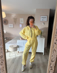 Ensemble jogging jaune
