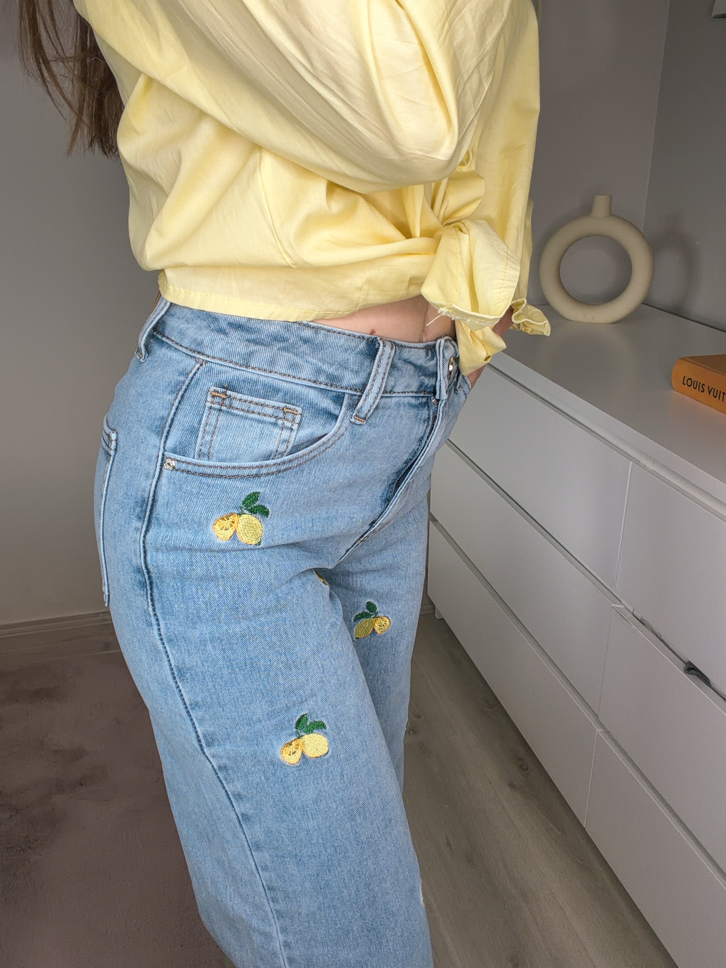 Jean citron extensible