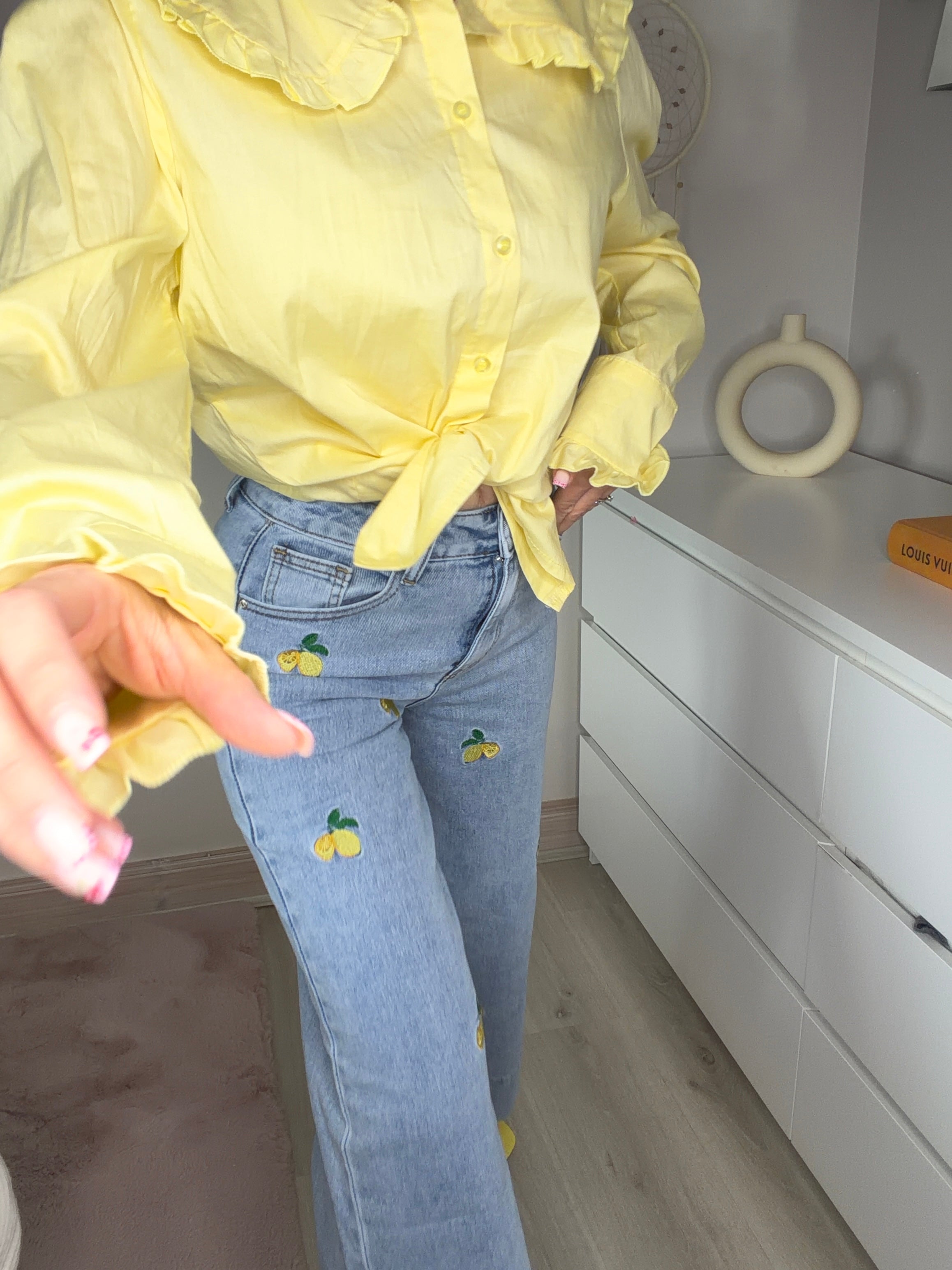 Jean citron extensible