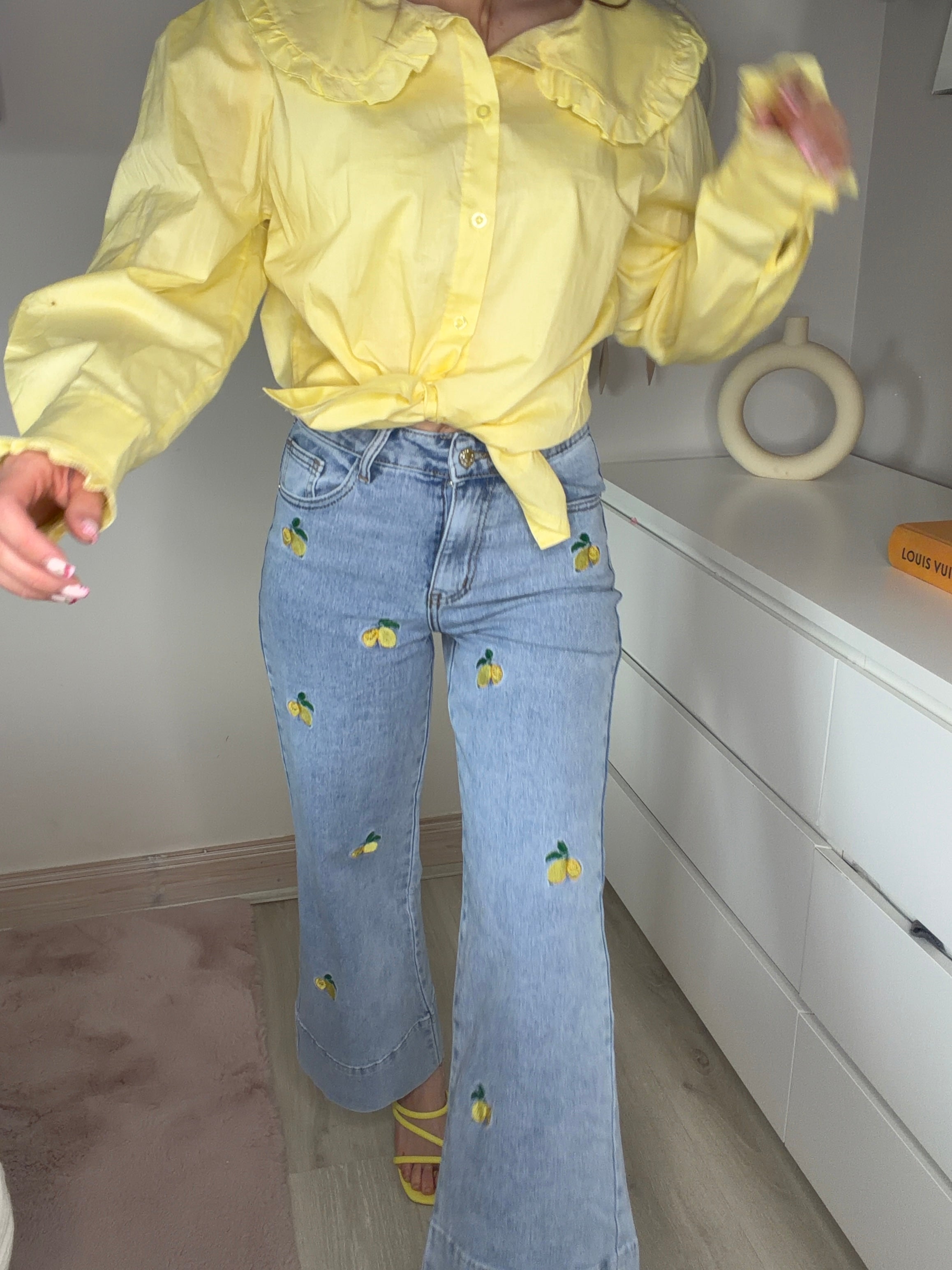 Jean citron extensible