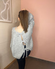 PULL AVEC NOEUD GRIS